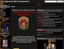 Tablet Screenshot of englewoodcliffsfd.org